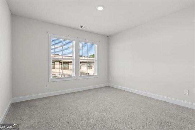 3382 Monarch Ave, Duluth, GA 30096 - carpeted spare room with baseboards and recessed lighting