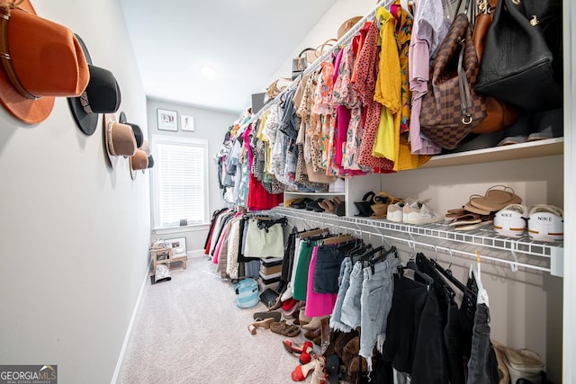 96 Cypress Trl, Fortson, GA 31808 - walk in closet featuring carpet