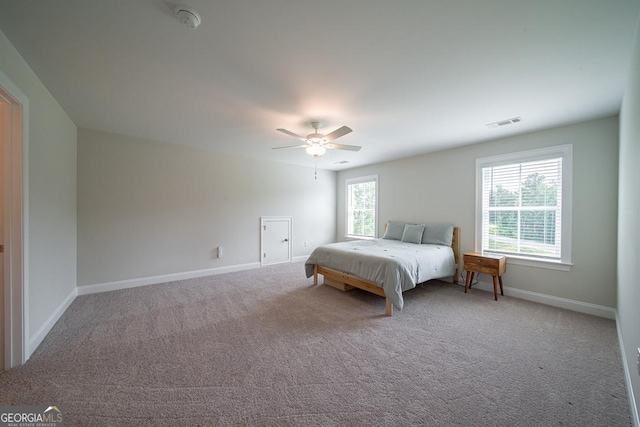 96 Cypress Trl, Fortson, GA 31808 - bedroom featuring carpet flooring and ceiling fan