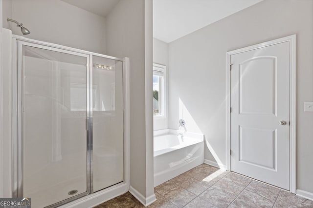 1238 New Liberty Way, Braselton, GA 30517 - bathroom with a shower stall and a bath