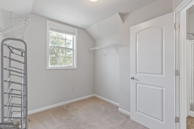 1238 New Liberty Way, Braselton, GA 30517 - spacious closet with vaulted ceiling and carpet floors