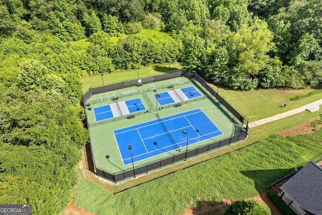 1238 New Liberty Way, Braselton, GA 30517 - aerial view of a forest