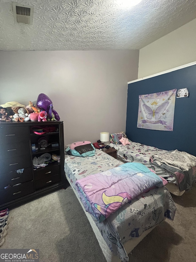 120 Silverbell Trce, Athens, GA 30606 - carpeted bedroom with a textured ceiling