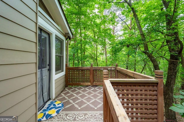 140 Indian Ridge Ct, Waleska, GA 30183 - view of deck