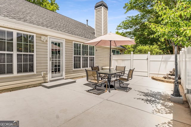 14 Winter Ln, Newnan, GA 30265 - view of patio / terrace featuring outdoor dining area