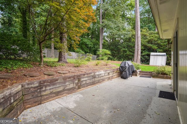 2790 Laurel Ridge Dr, Decatur, GA 30033 - view of patio / terrace featuring a grill
