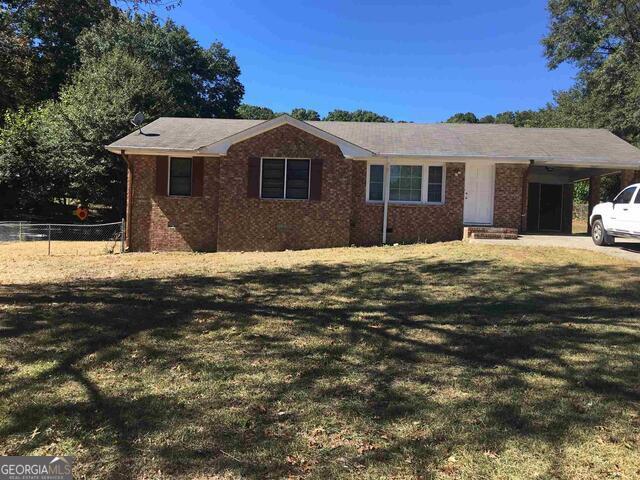 6521 Menlo Way, Rex, GA 30273 - ranch-style home featuring brick siding