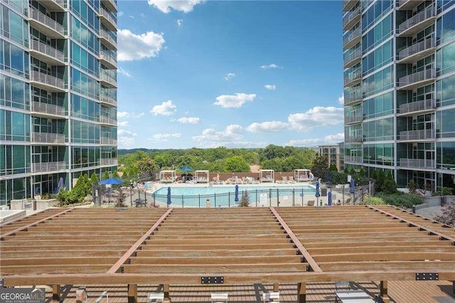 943 Peachtree St NE Unit 902, Atlanta, GA 30309 - view of community featuring a pool