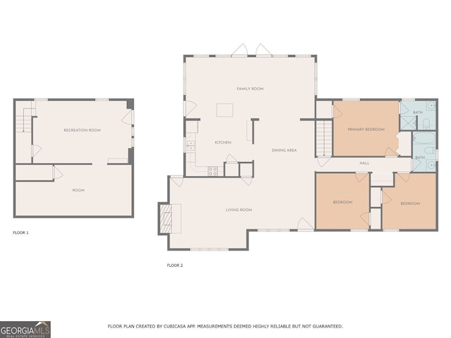 137 Trickum Hills Dr, Woodstock, GA 30188 - view of home floor plan