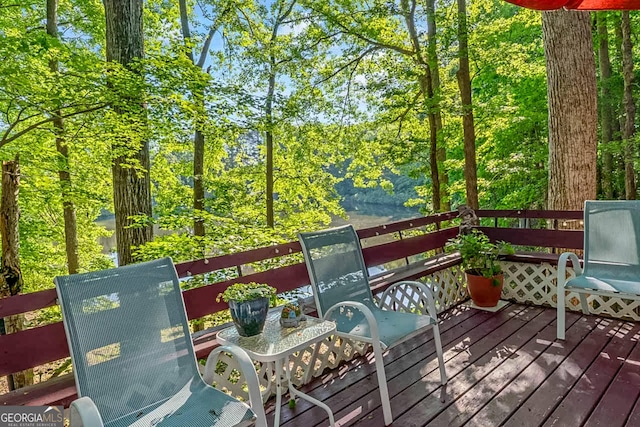 1813 Freeman Rd, Jonesboro, GA 30236 - view of wooden deck