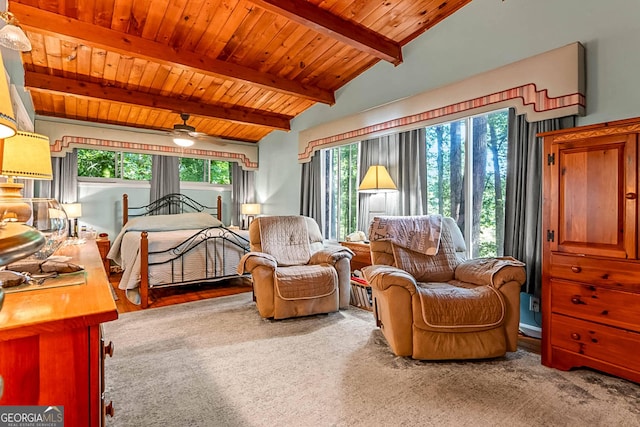 1813 Freeman Rd, Jonesboro, GA 30236 - bedroom with wood ceiling