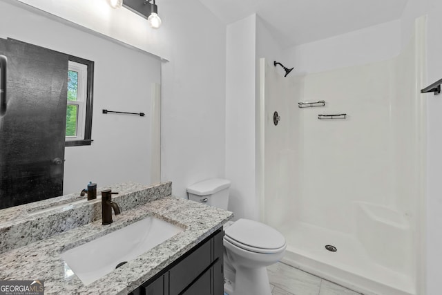 50 Hearthstone Dr, Newnan, GA 30263 - bathroom with vanity and a shower