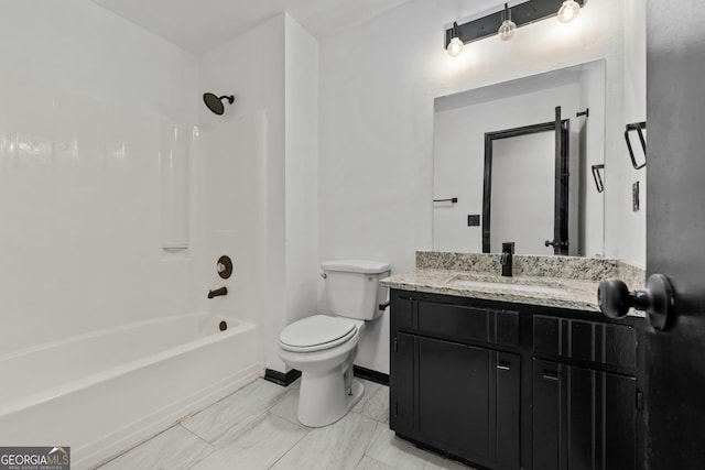 50 Hearthstone Dr, Newnan, GA 30263 - full bathroom with vanity and shower / bath combination