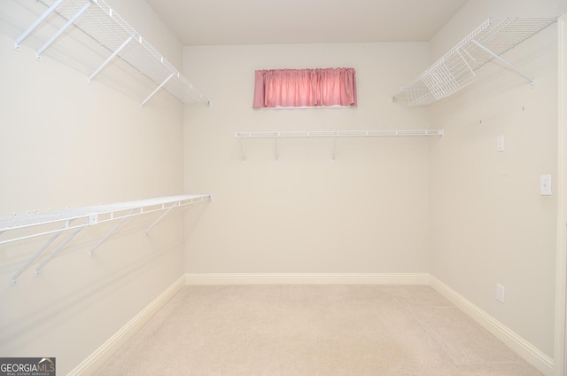 128 Laurel Ridge Dr, Alpharetta, GA 30004 - walk in closet featuring carpet flooring