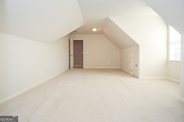128 Laurel Ridge Dr, Alpharetta, GA 30004 - additional living space with light colored carpet and lofted ceiling