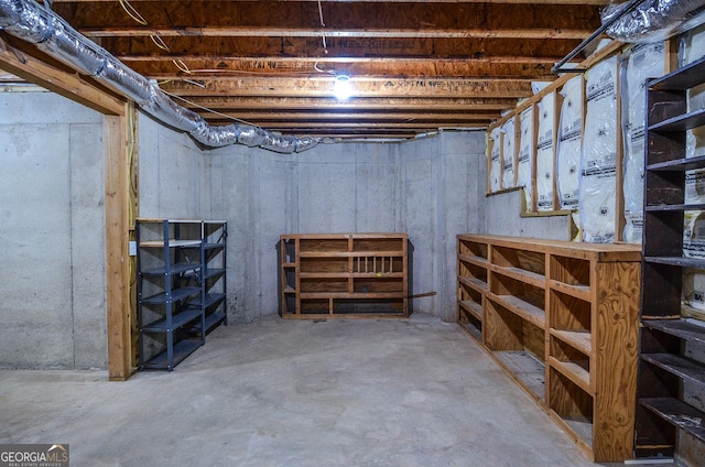 128 Laurel Ridge Dr, Alpharetta, GA 30004 - view of unfinished basement