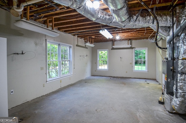 128 Laurel Ridge Dr, Alpharetta, GA 30004 - below grade area with heating unit