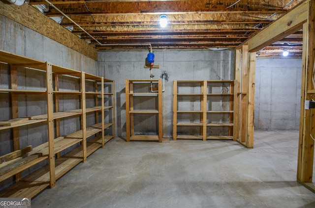 128 Laurel Ridge Dr, Alpharetta, GA 30004 - view of unfinished basement