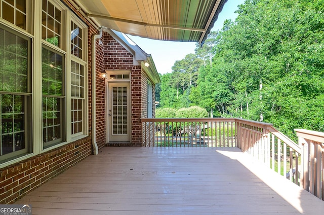 128 Laurel Ridge Dr, Alpharetta, GA 30004 - view of deck