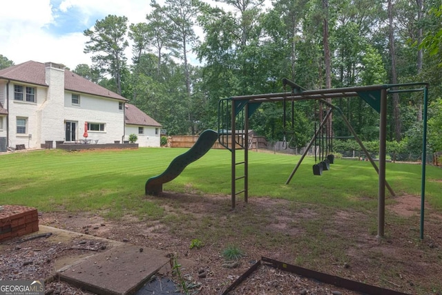 1908 Musket Ct, Stone Mountain, GA 30087 - view of jungle gym featuring view of scattered trees