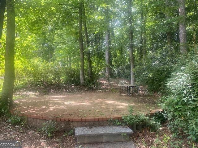 1812 Morgan Cantey Dr, Lanett, AL 36863 - view of yard with a wooden deck