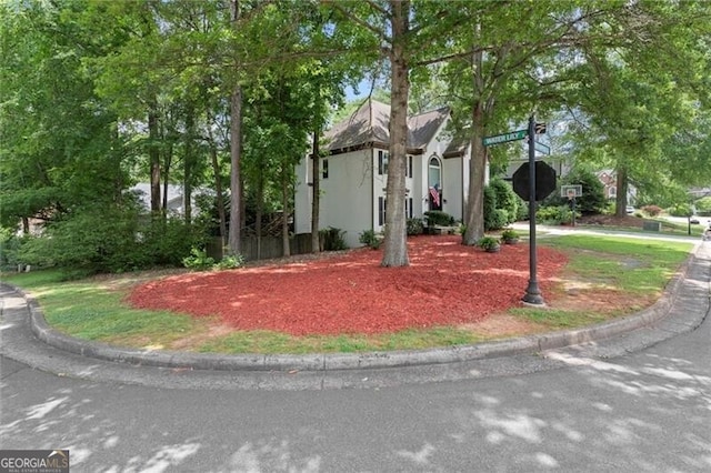 4300 May Apple Dr, Alpharetta, GA 30005 - view of property hidden behind natural elements
