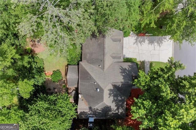 4300 May Apple Dr, Alpharetta, GA 30005 - aerial view of property and surrounding area