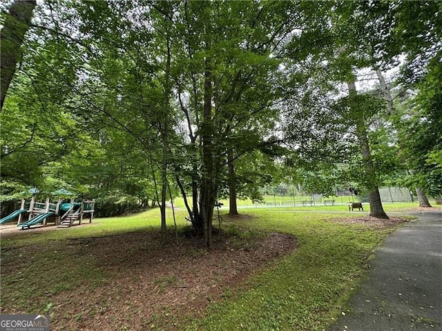 4300 May Apple Dr, Alpharetta, GA 30005 - view of community with a yard