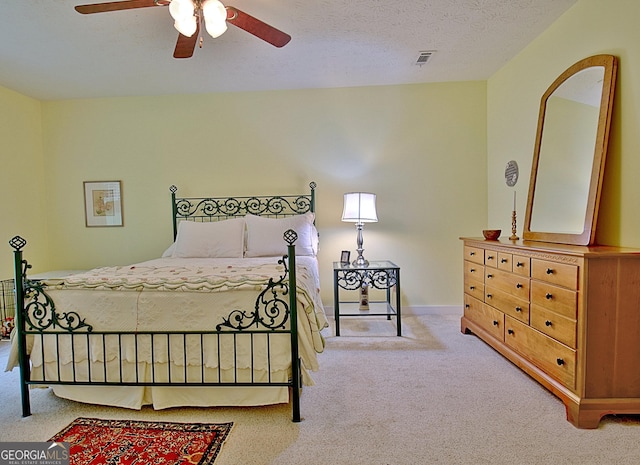 210 Grandchester Way, Fayetteville, GA 30215 - carpeted bedroom featuring baseboards and ceiling fan