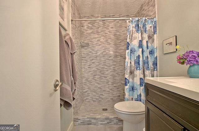 210 Grandchester Way, Fayetteville, GA 30215 - full bath featuring tiled shower and vanity
