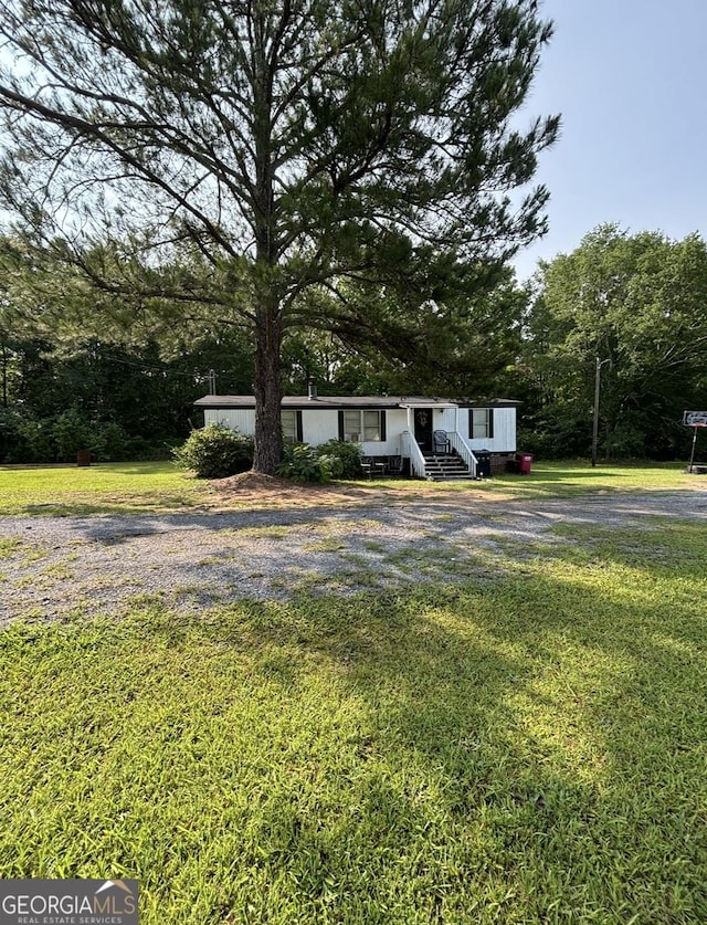 1569 Ga Highway 128, Roberta, GA 31078 - manufactured / mobile home with a front lawn
