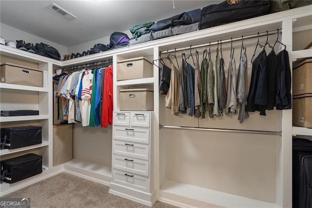 2772 Hillgrove Dr, Dacula, GA 30019 - spacious closet with carpet floors