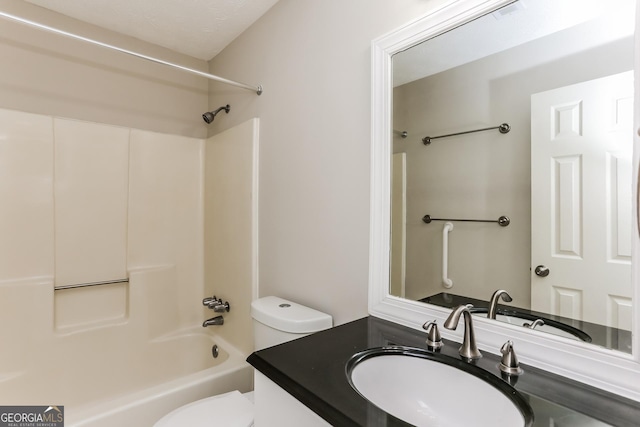1421 Oak Knoll Dr NE, Conyers, GA 30012 - full bath featuring shower / bath combination and vanity