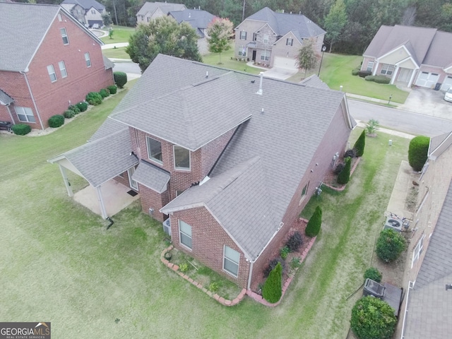 3368 Alhambra Cir, Hampton, GA 30228 - aerial perspective of suburban area