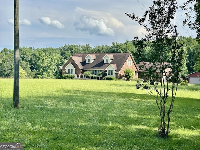 4494 Anderson Hwy, Hartwell, GA 30643 - cape cod home featuring a front yard