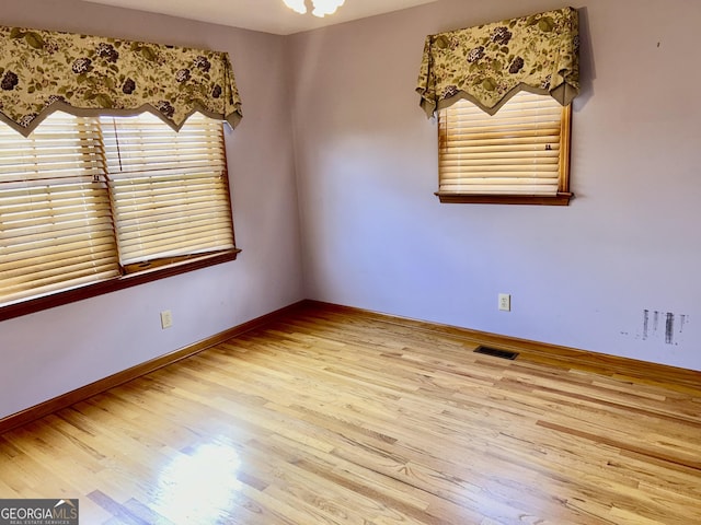 4494 Anderson Hwy, Hartwell, GA 30643 - spare room featuring wood finished floors and baseboards