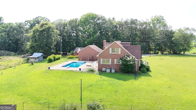 4494 Anderson Hwy, Hartwell, GA 30643 - aerial view of property and surrounding area with a pool area