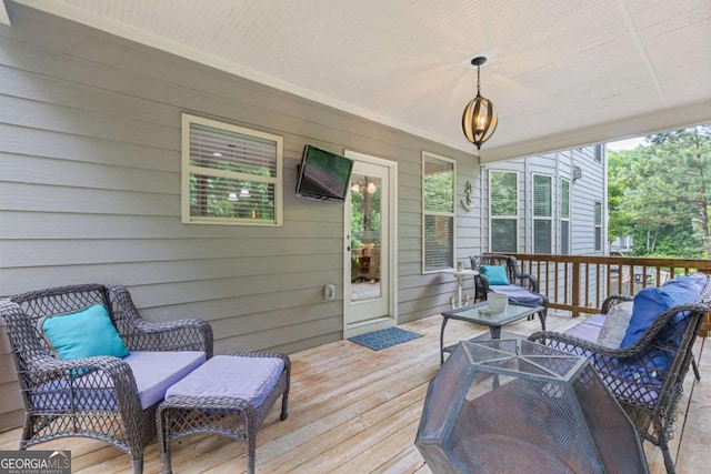 2307 Loughridge Dr, Buford, GA 30519 - view of deck