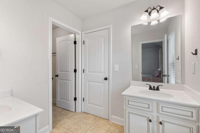 2307 Loughridge Dr, Buford, GA 30519 - full bath featuring vanity, ensuite bathroom, and tile patterned flooring