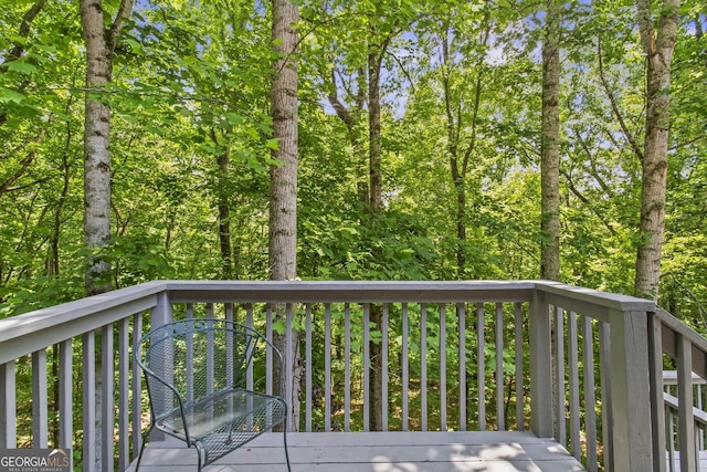 970 Pine Grove Pointe Dr, Roswell, GA 30075 - view of wooden terrace