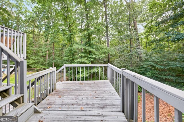 3328 Hidden Bluff Trl, Snellville, GA 30039 - view of wooden terrace