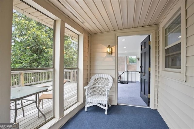 6381 Lakeview Dr, Buford, GA 30518 - view of sunroom / solarium