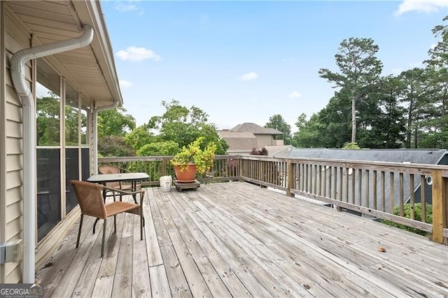 6381 Lakeview Dr, Buford, GA 30518 - view of deck