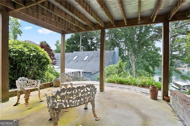 6381 Lakeview Dr, Buford, GA 30518 - view of patio