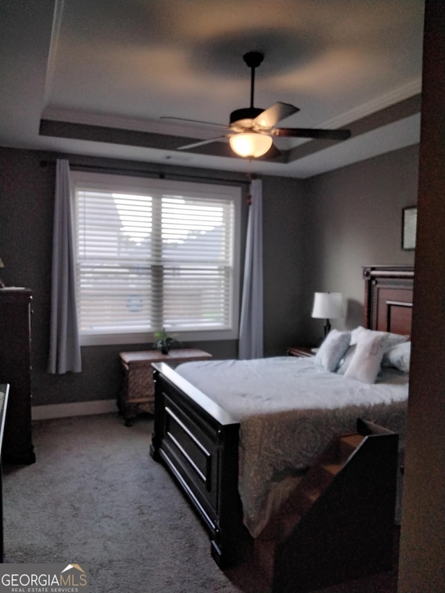211 Barnyard Way, Perry, GA 31069 - carpeted bedroom with baseboards and a ceiling fan