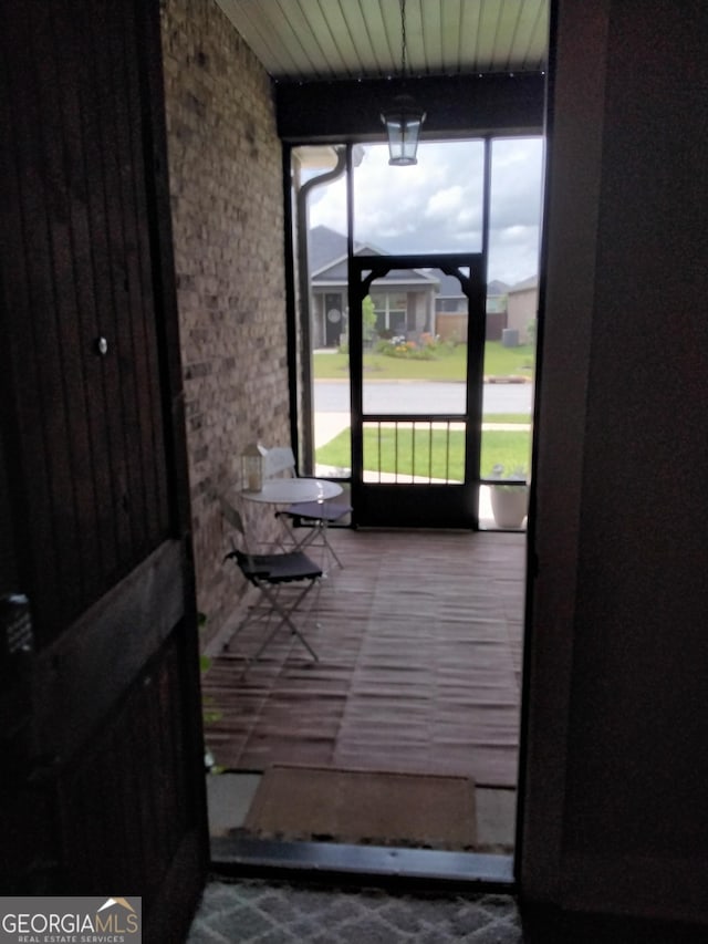 211 Barnyard Way, Perry, GA 31069 - doorway with plenty of natural light