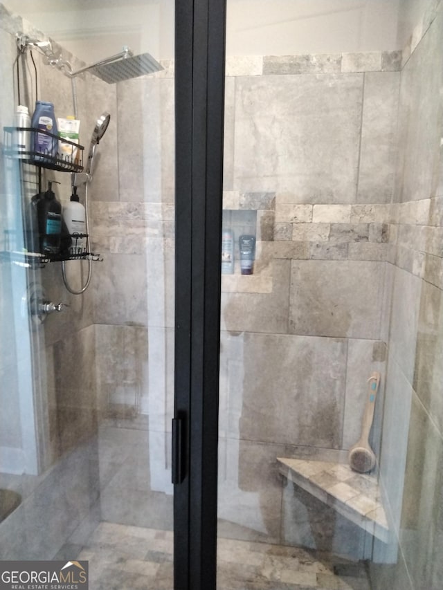 211 Barnyard Way, Perry, GA 31069 - bathroom featuring a stall shower
