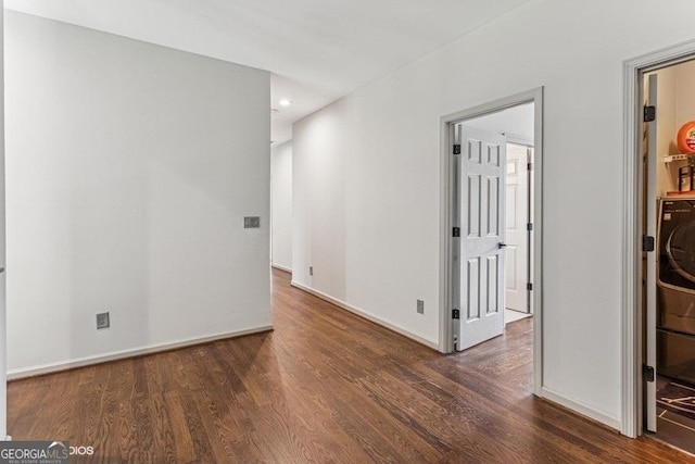 3835 Hickory Branch Trl, Suwanee, GA 30024 - empty room featuring wood finished floors and recessed lighting