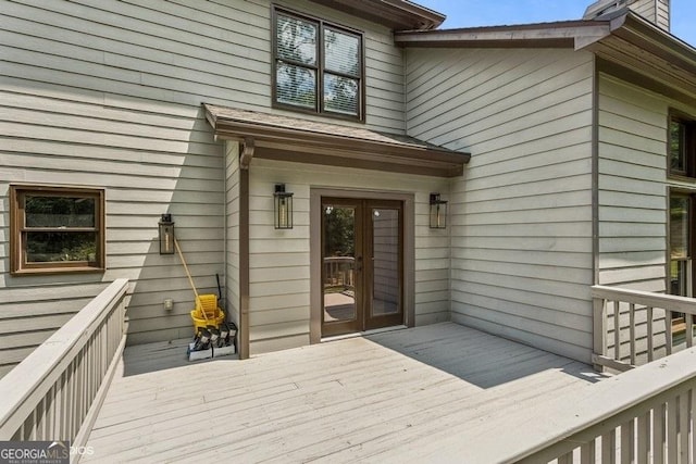 3835 Hickory Branch Trl, Suwanee, GA 30024 - deck with french doors