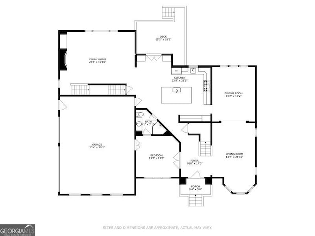 3835 Hickory Branch Trl, Suwanee, GA 30024 - view of home floor plan